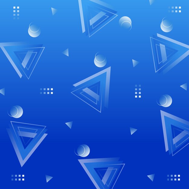 Ilustración de vector de patrón de color degradado azul moderno vector gratuito