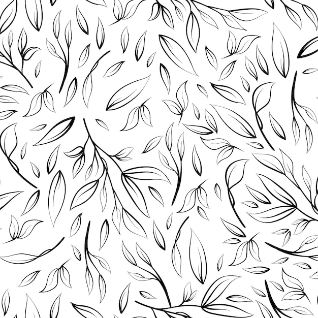 Ilustración de vector de patrón floral. adecuado para su fondo de pantalla