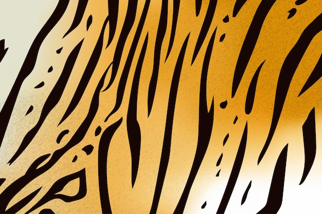 Vector ilustración de vector de patrón de franja de tigre de bengala