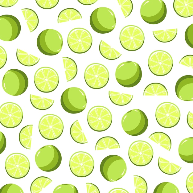 Ilustración de vector de patrón de fruta de limón