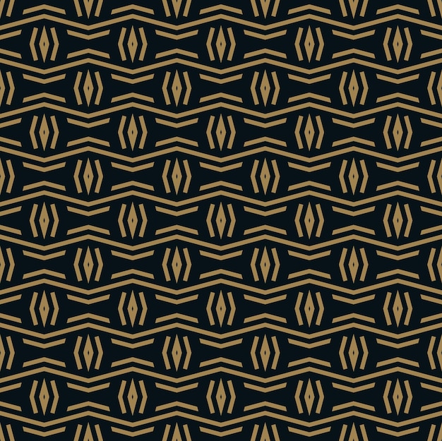 Ilustración de vector de patrón de líneas de ornamento transparente abstracto