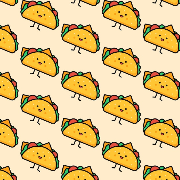 Ilustración de vector de un patrón de sándwich de mascota muy lindo Eps 10