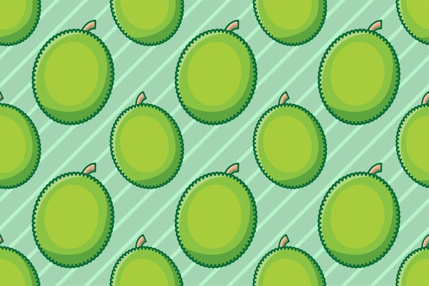 Ilustración de vector de patrones sin fisuras de yaca