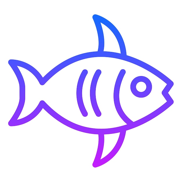 Ilustración del vector de los peces