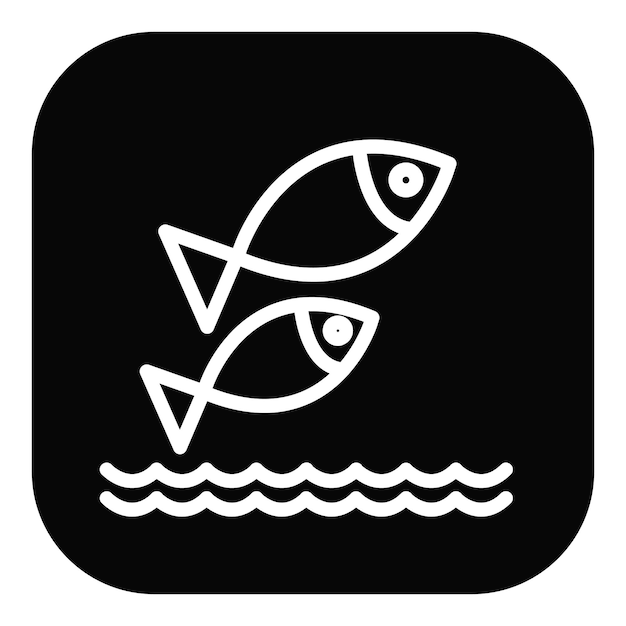 Ilustración del vector de los peces