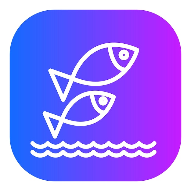 Ilustración del vector de los peces