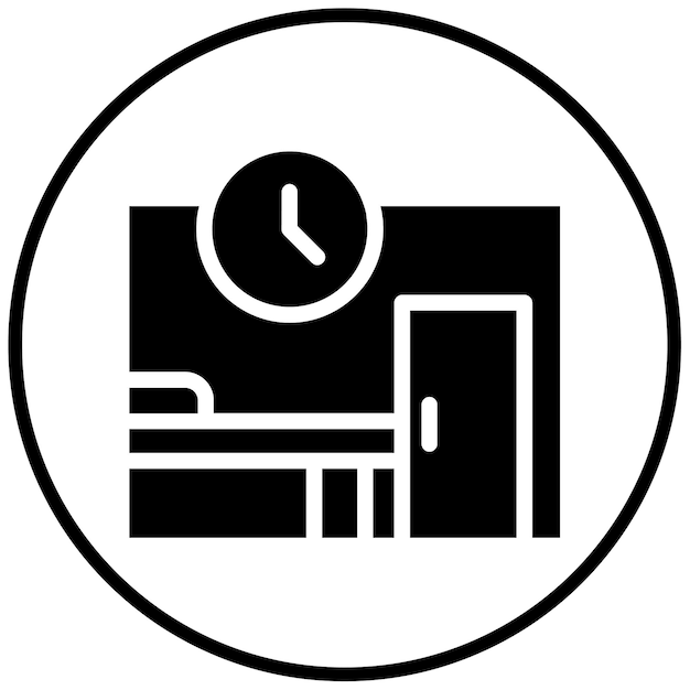 Ilustración del vector del período de cuarentena