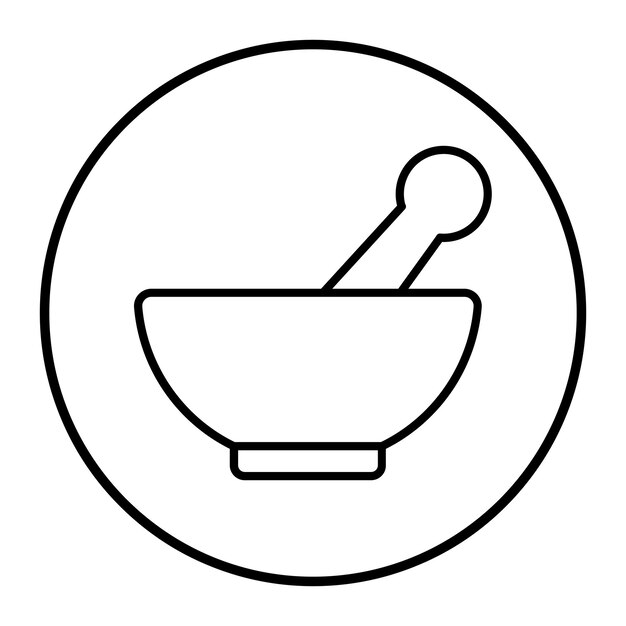 Ilustración del vector de Pestle