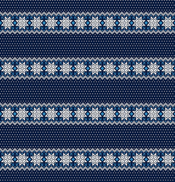 Ilustración de vector de píxeles de patrón de Navidad