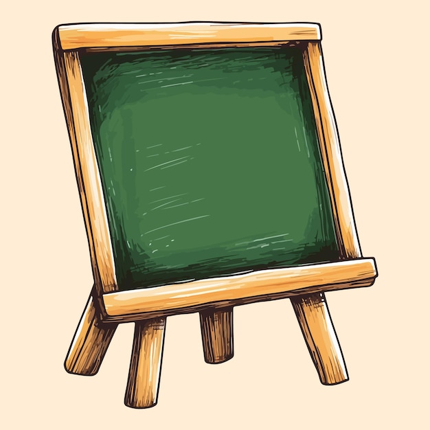 Ilustración de vector de pizarra