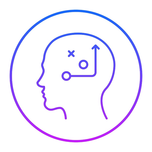 Ilustración del vector de planificación estratégica