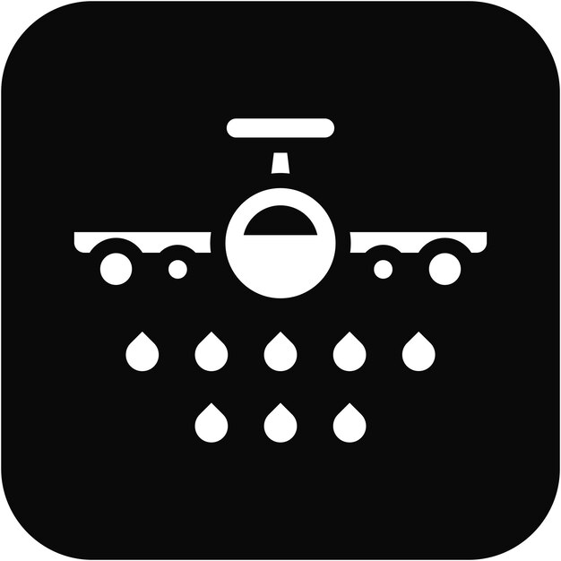 Ilustración del vector del plano de bomberos