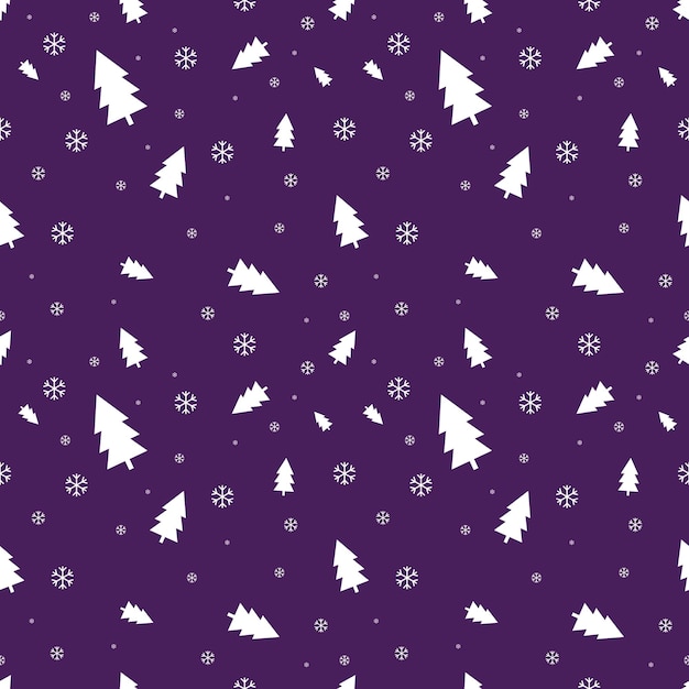 Ilustración de vector de plantilla de diseño de cartel de Navidad de patrones sin fisuras de Navidad
