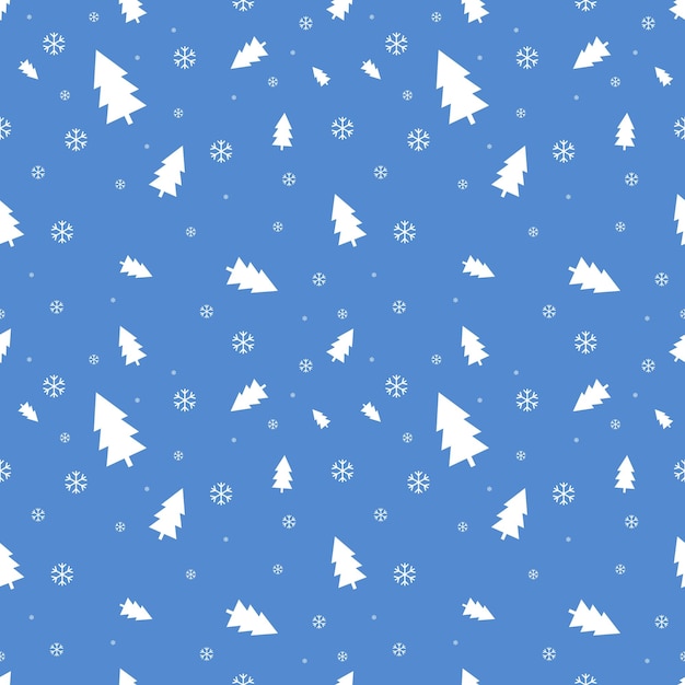 Ilustración de vector de plantilla de diseño de cartel de Navidad de patrones sin fisuras de Navidad