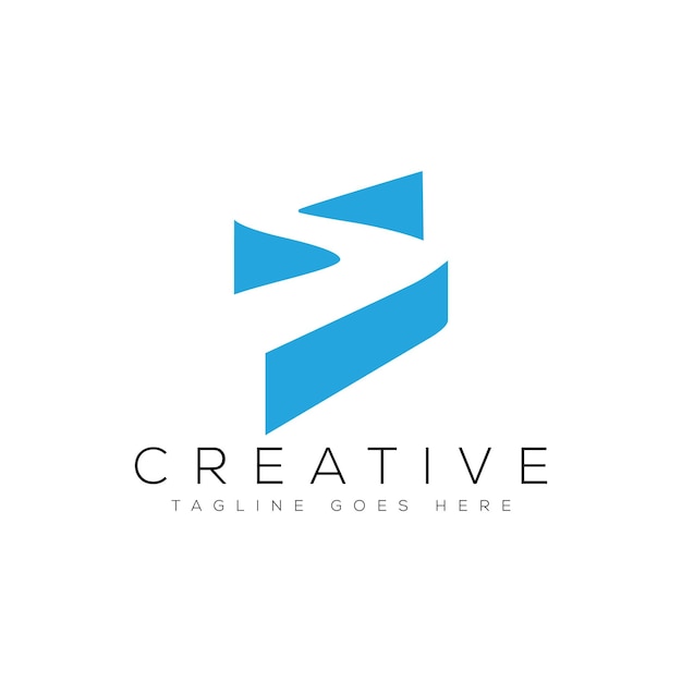 Ilustración de vector de plantilla de diseño de logotipo de letra S