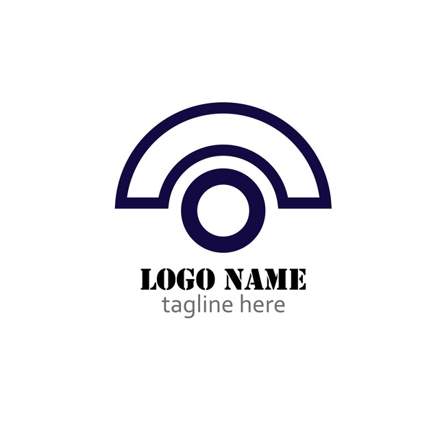Ilustración de vector de plantilla de diseño de logotipo de unidad abstracta corporativa de negocios