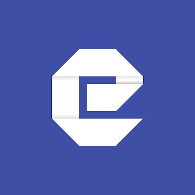 Ilustración de vector de plantilla de elemento de diseño de icono de logotipo de letra E