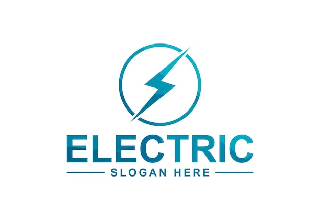Ilustración de vector de plantilla de logotipo de diseño de perno de trueno de perno de iluminación de logotipo Low Poly y eléctrico