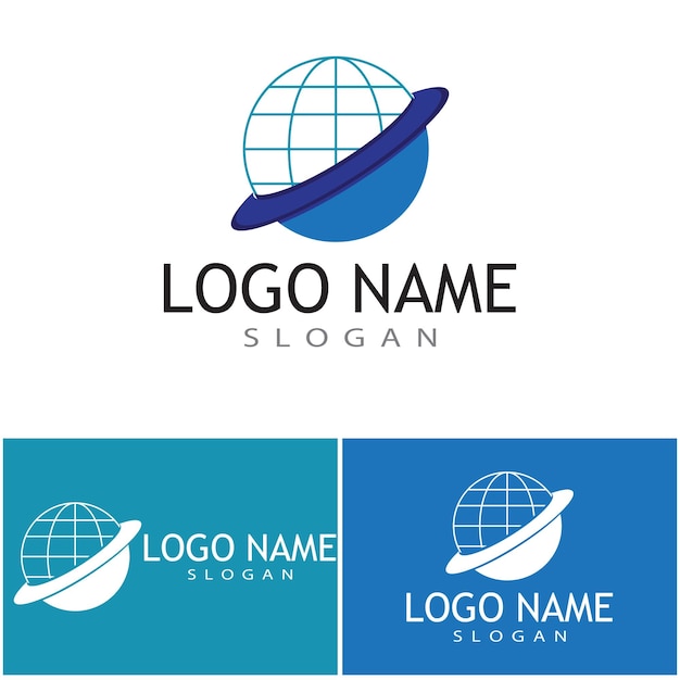 Ilustración de vector de plantilla de logotipo de tecnología