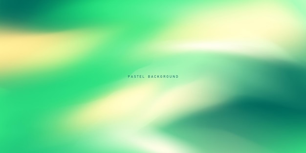 Ilustración de vector de plantilla suave de diseño de fondo de color pastel abstracto