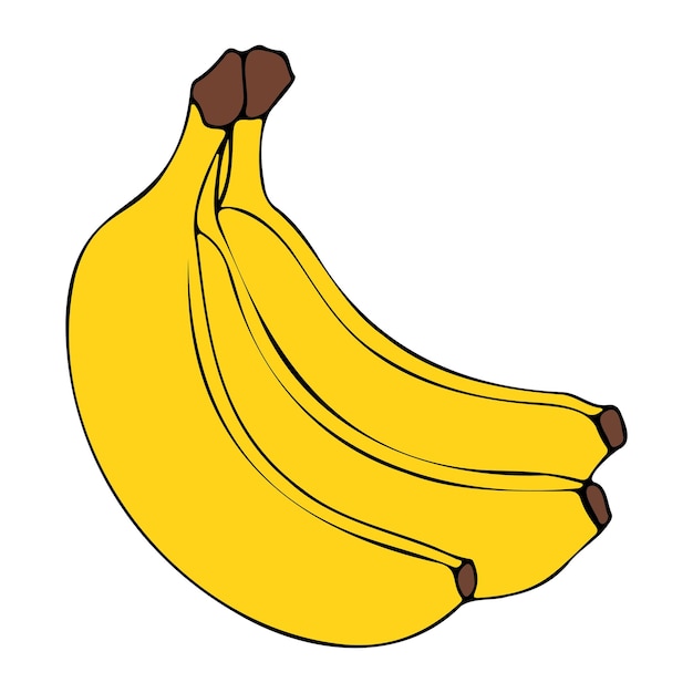 Ilustración de vector de plátano