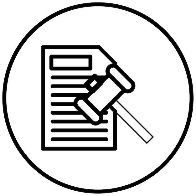Ilustración del vector de la política sucia
