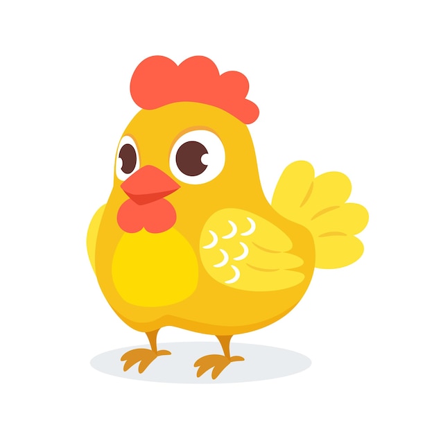 Ilustración de vector de pollo