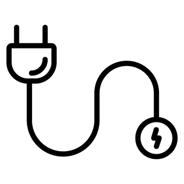 Ilustración del vector de potencia del cordón