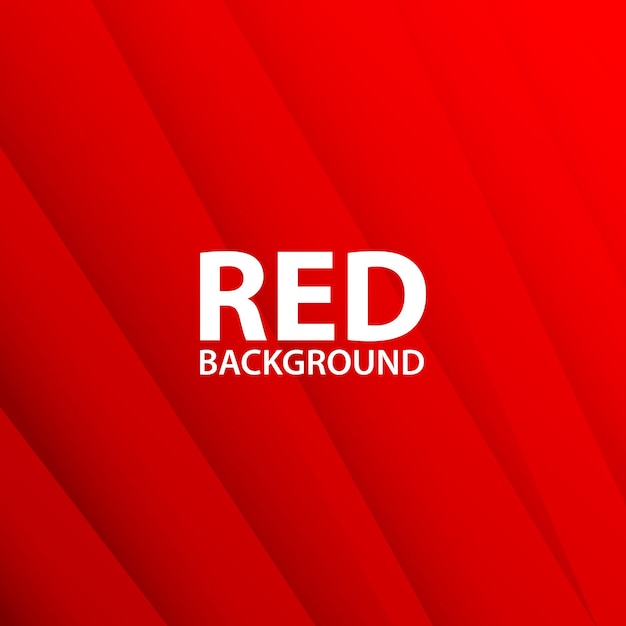 Ilustración de vector premium de fondo de color rojo