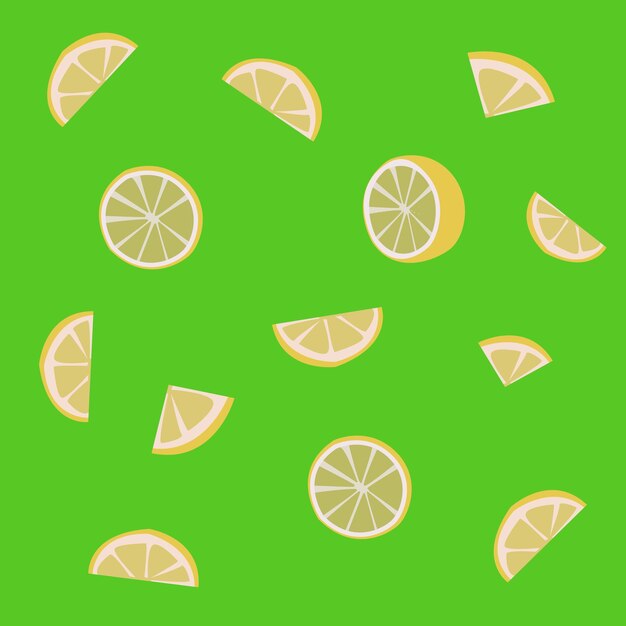 Ilustración de vector premium de limones