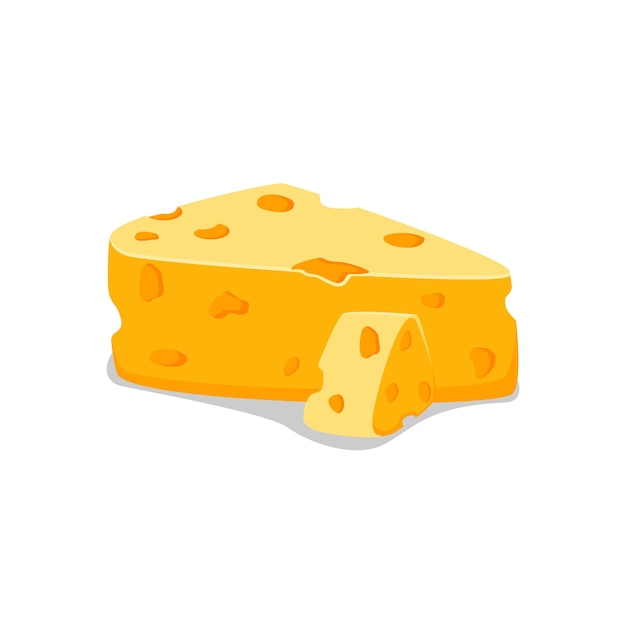 Ilustración de vector premium de queso