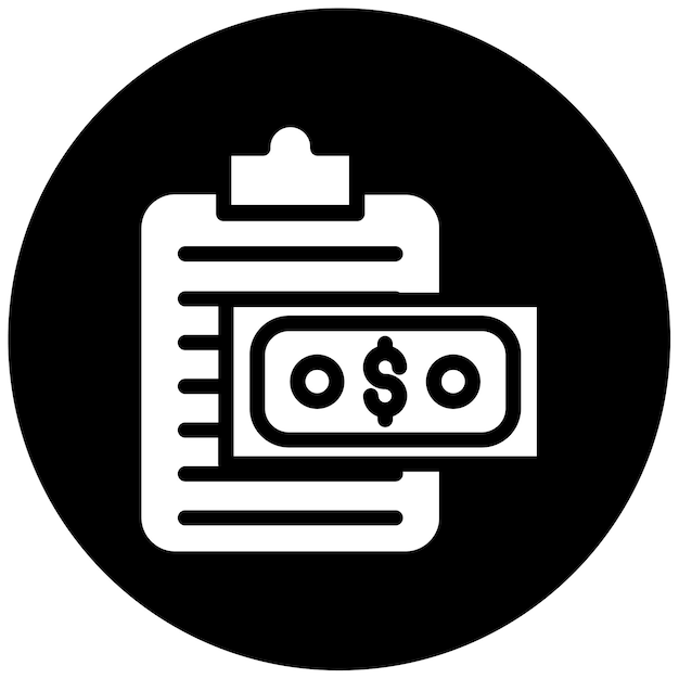 Ilustración del vector de la presentación de sobornos