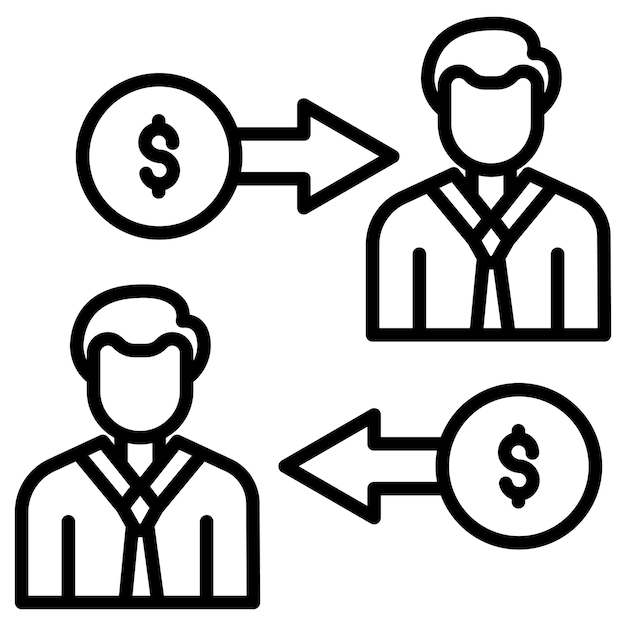 Ilustración del vector de préstamos P2P
