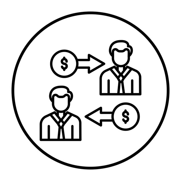 Ilustración del vector de préstamos P2P
