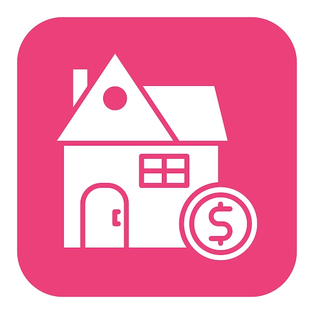 Ilustración del vector de préstamos para la vivienda