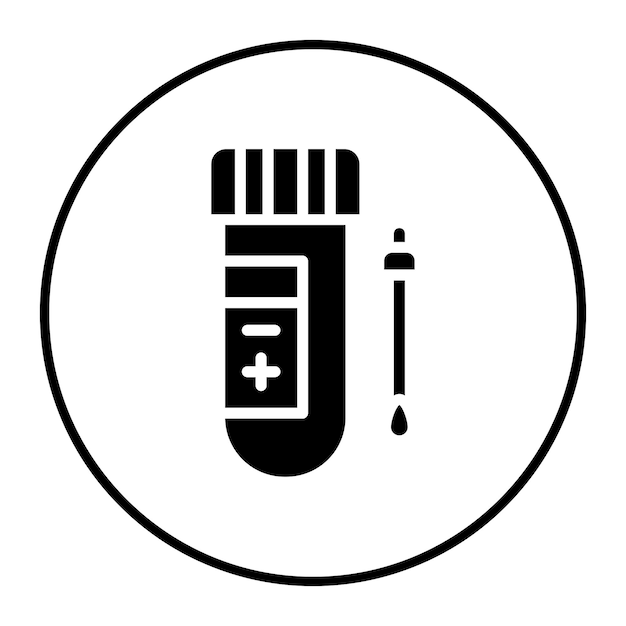 Ilustración del vector de prueba del hisopo