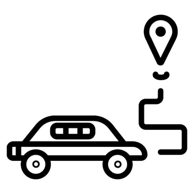 Ilustración del vector de punto de destino