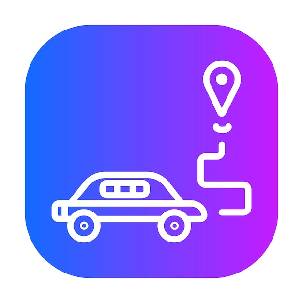 Ilustración del vector de punto de destino