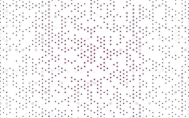 Ilustración de vector púrpura oscuro que consiste en círculos