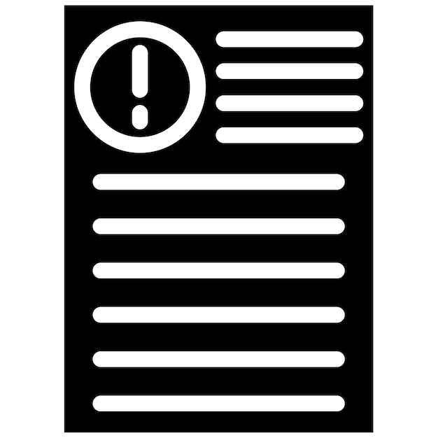 Ilustración del vector de quejas