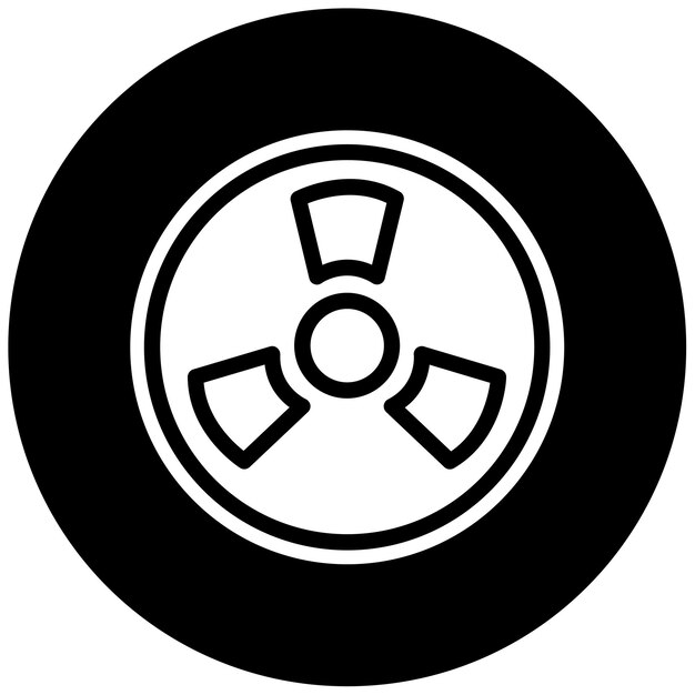 Ilustración del vector de radiación