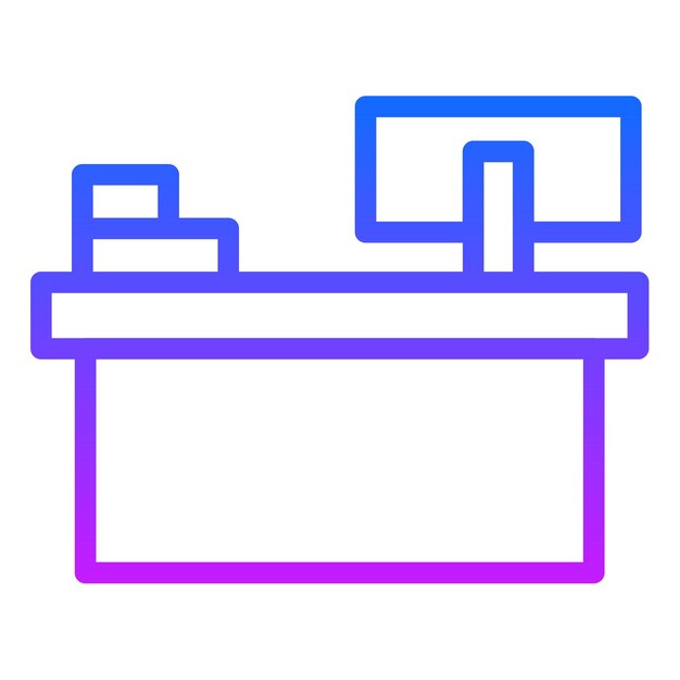Ilustración del vector de recepción