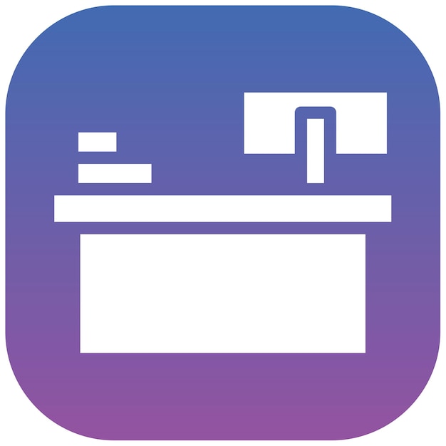 Ilustración del vector de recepción
