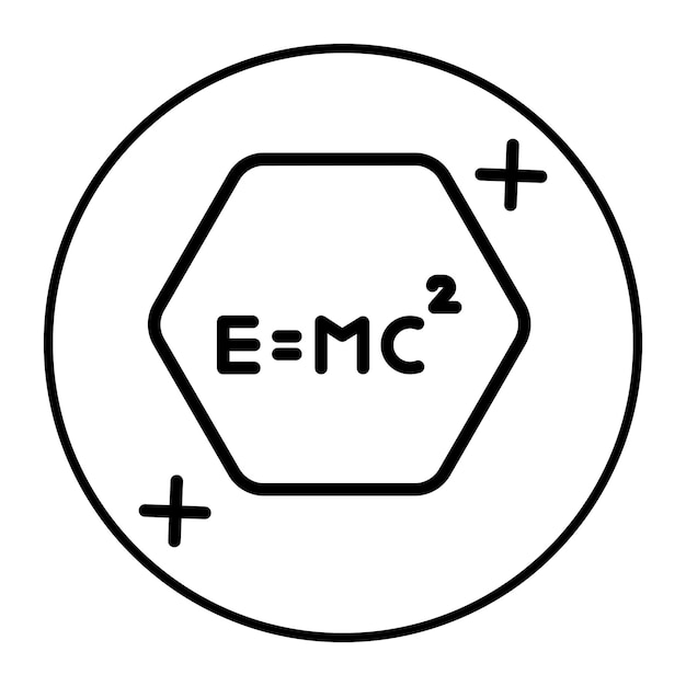Ilustración del vector de la relatividad