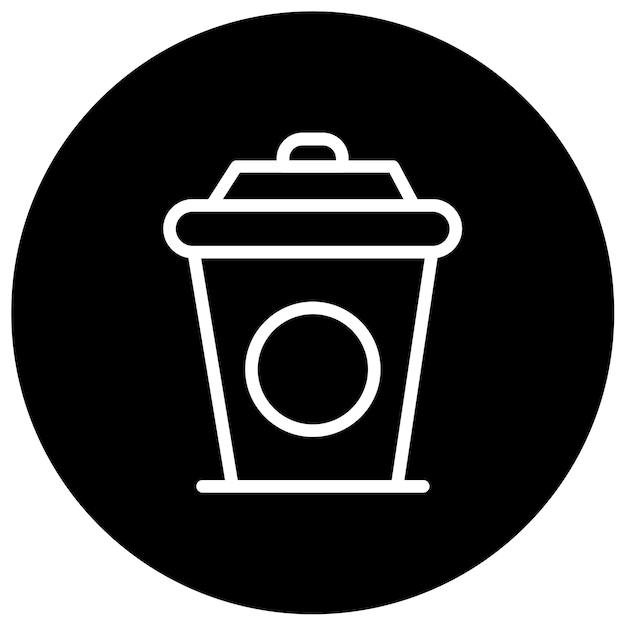 Ilustración del vector de los residuos tóxicos