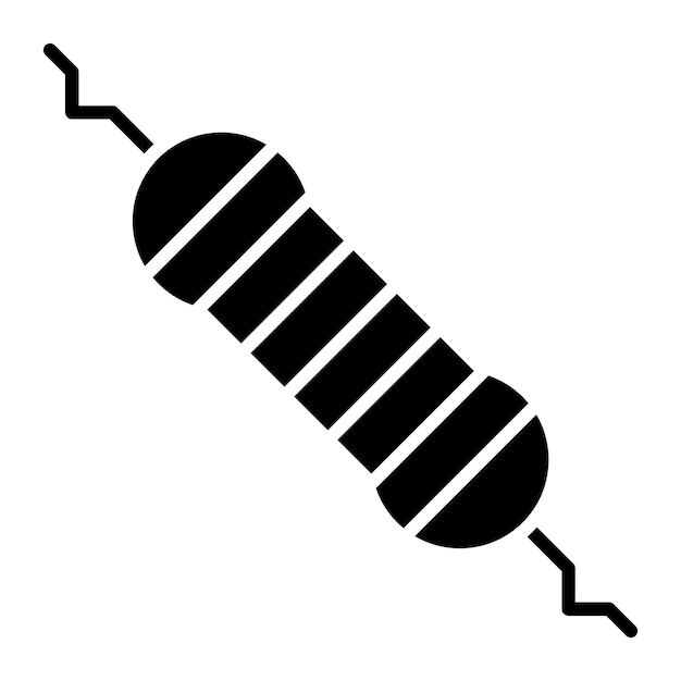Ilustración del vector de la resistencia