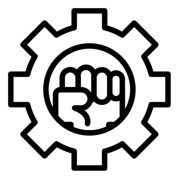 Ilustración del vector de resistencia