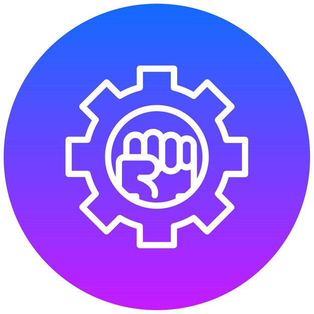 Ilustración del vector de resistencia