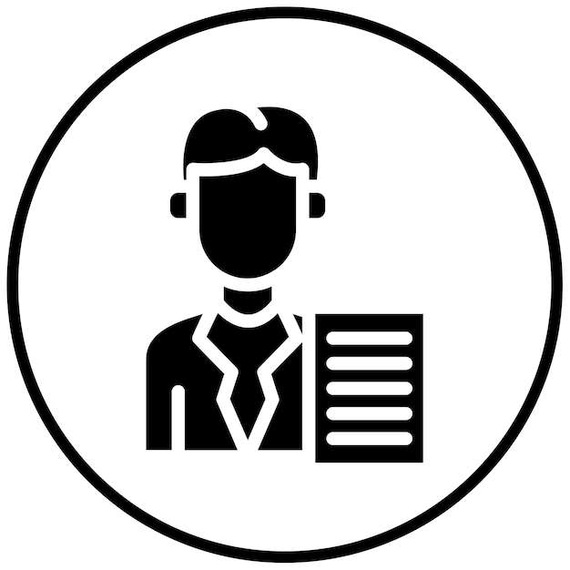 Ilustración del vector de la responsabilidad ética