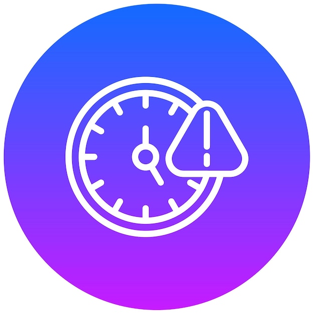 Ilustración del vector de retraso